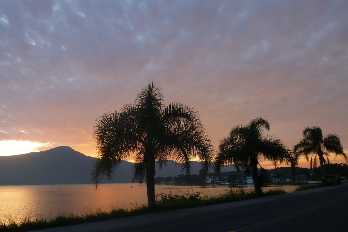 Vista da região da Lagoa da Conceição, em Florianópolis
